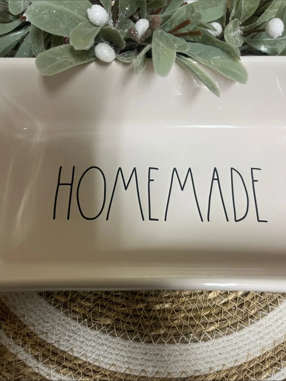 Rae Dunn “Homemade” Casserole/Loaf Pan in great new condition